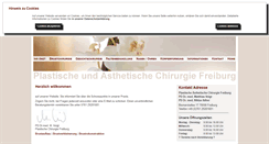 Desktop Screenshot of plastische-chirurgie-voigt.de